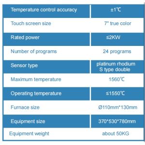 Yucera F10 Fast Sintering Furnace Dental Ceramic Sintering Fiber Chamber