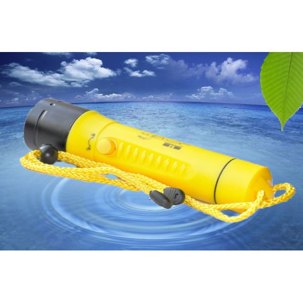 800LMLED Dive Torch Under Water 100m Waterproof Plastic Diving Torch D-X4 1xXML2