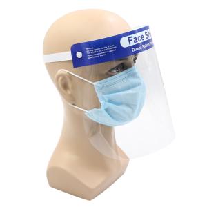 Clear Splash Face Shield Personal Face Protection Against Saliva Dust