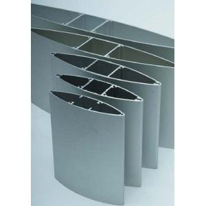 China Silvery / Black Anodizing Industrial Exhaust Fan Blades Aluminum Louvers Panel on sale