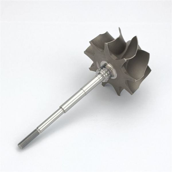 GT35R GTX3582R Turbo Spare Parts Wheel Shaft For 62.35mm X 68mm 9 Blades Turbochargers