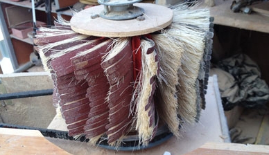 Sandpaper Sisal Polishing Roller Brush Sanding Brush For Wood Machine