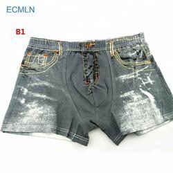 Seamless Cotton Men Underwear Skinny Underwear Boxer Shorts