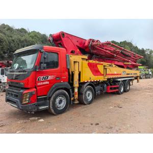 China SANY Used 62m concrete pump truck 2019 with VOLVO chassis on sale