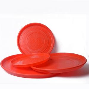 PP Poultry Feeder Drinker 41mm 35mm Hen Feeding Tray