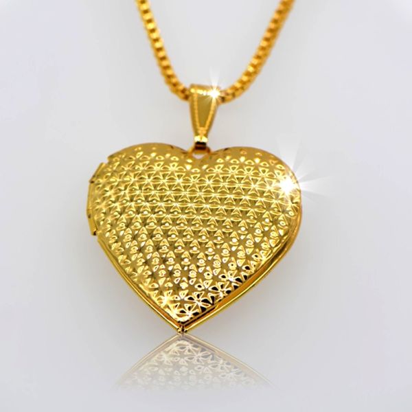 Locket Pendants jewelry New Vintage Little stars round Pendants jewelry 18k gold plating