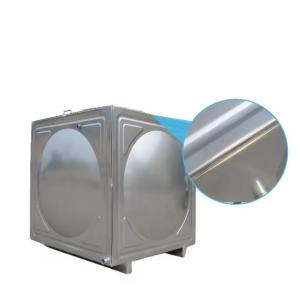 10000 Liter Segmented Stainless Steel Sectional Water Tank Customized Large