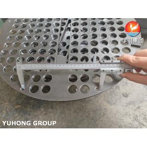 ASME SA516 Gr.70 Steel Baffle Plate Boiler And Pressure Vessel Support Plates