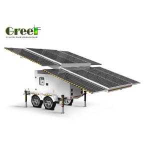 110-220V High Efficiency Solar Power Mobile Power Supply Vehicle