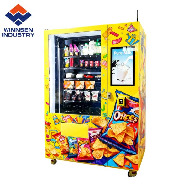 Cloud-Managed Pharmacy Vending Machine with 24 Hours Operation and 22 Inch Touch