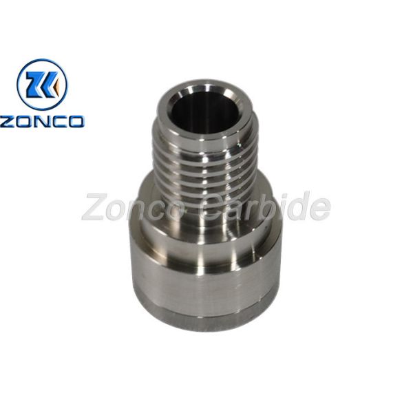 Buy Nonstandard HRA92.8 ZG04X Tungsten Carbide Screw Threaded Nozzle at wholesale prices