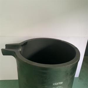 Professional Non-ferrous Melting Crucible with Silicon Carbide Graphite Material
