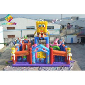 OEM Interesting Amusement Inflatable Play Park / Kids Blow Up Castle