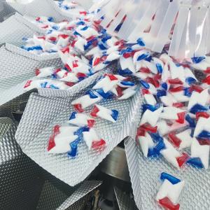 Tablet Detergent Packing Machine Dishwasher Detergent Tablets Pods Pouch Packing