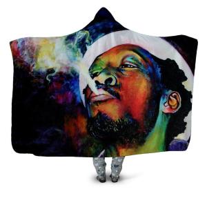 Buy cheap lion children's adult hooded blanket velvet fabric rectangular hand washable from wholesalers