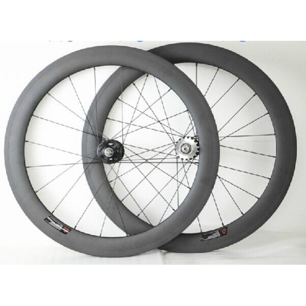 High quality 700c track bicyle for clincher or tubular carbon wheelset 60mm*23mm