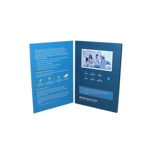 Promotion Gifts Lcd Video Brochure Event Invitation Cards With Screen And