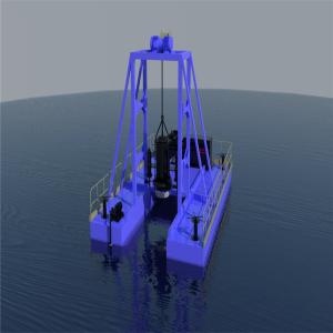 River Submerge Sand Dredger With Dredging Sand Pump