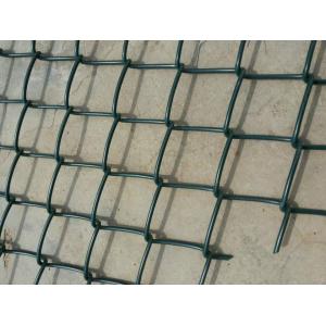65x65 mm plastic pvc coated chain link wire mesh fence