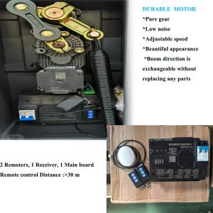 Outdoor Parking Gate Barrier System Entrance and Exit with 1.5-6M Boom Length