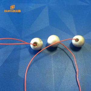 Piezo Ceramic Element Hemisphere , piezoelectric ceramic Materiasl For Welding
