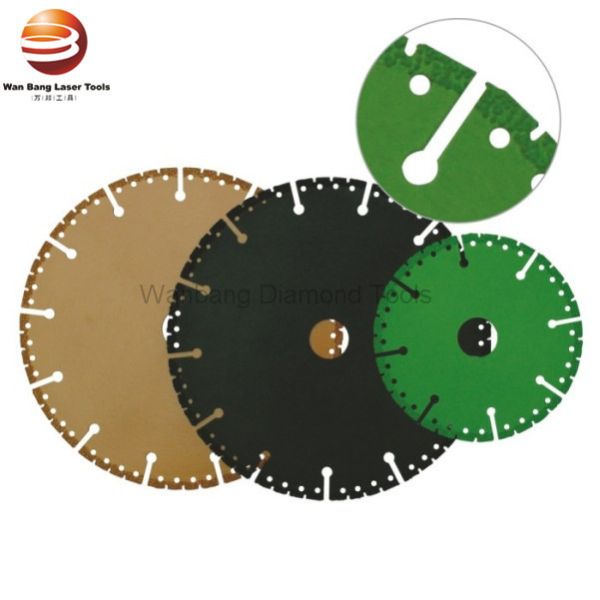 Buy 115mm 230mm Vacuum Brazed Diamond Cast Iron Sawing Blade at wholesale prices