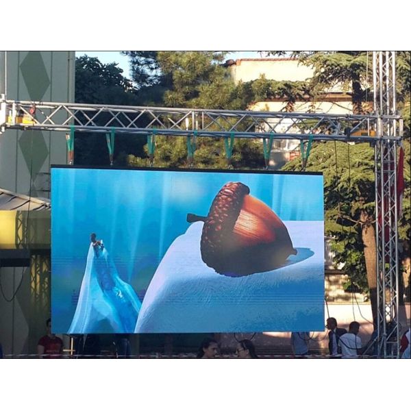 Full Color P4 Outdoor Rental LED Display IP65 Waterproof 1200cd/sqm