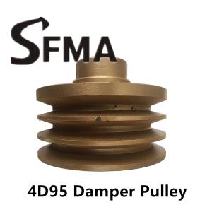Iron Excavator 4D95 Damper Engine Fan Pulley