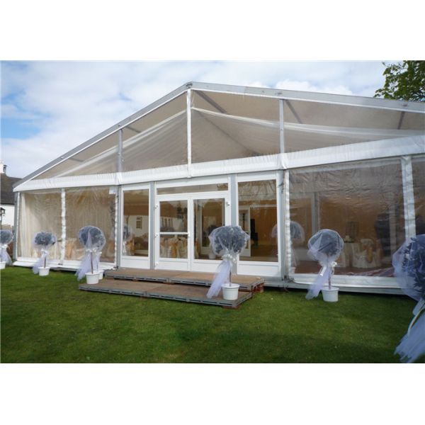 Durable Temporary Elegant Canopy Outdoor Party Tents Aluminium Structure 20m X 30m