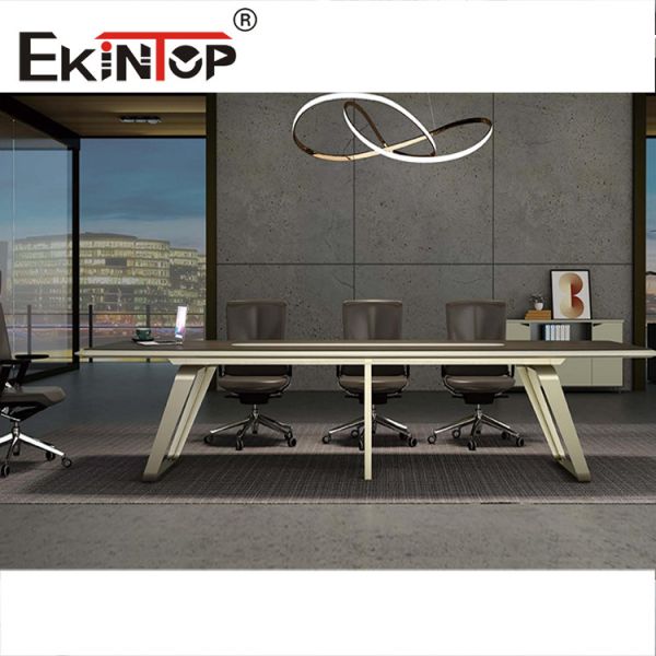 Buy Walnut 4m 5m 10 Person Office Conference Table Meeting Boardroom at wholesale prices