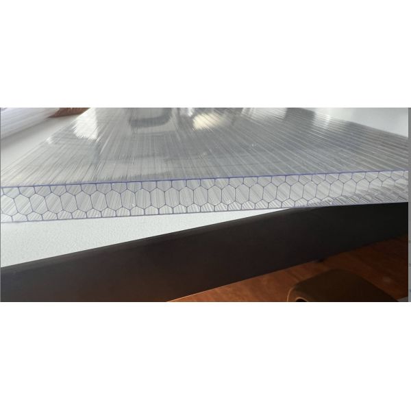 Buy 6mm-16mm Tinted Honeycomb Polycarbonate Sheet Hollow at wholesale prices