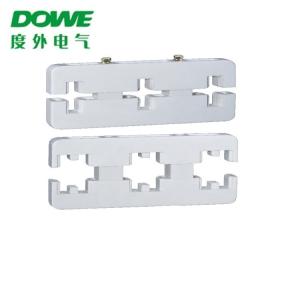Yueqing DOWE Insulators Frame D0-380L 10x125 Four Phase Busbar Clamp bus bar