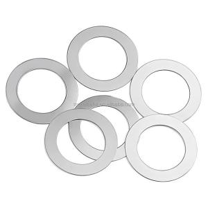 ODM Flat Thin Washers Shims SS304 316L Stainless Steel Round Square