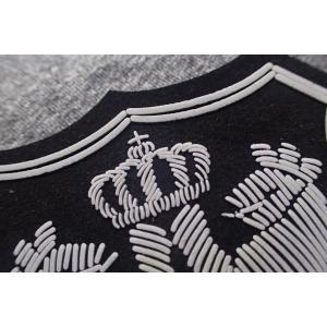 Foamed Clothing Microfiber Rubber Logo Patches