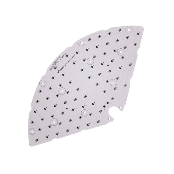 Buy Single Side Aluminum 94V0 LED Strip PCB White Black Silkscreen at wholesale prices