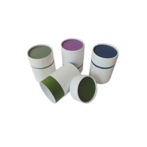 China Boutique Christmas Cylinder Gift Box Tube Tea Packaging 0.25mm-0.8mm Thickness on sale