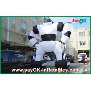 Advertising Inflatable Cartoon Characters , Inflatable Robot Costume