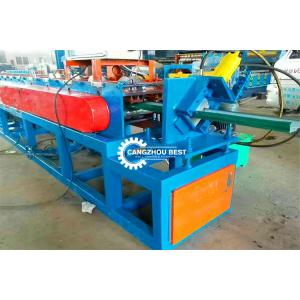 PLC Hydraulic Cutting 310mm Door Frame Roll Forming Machine