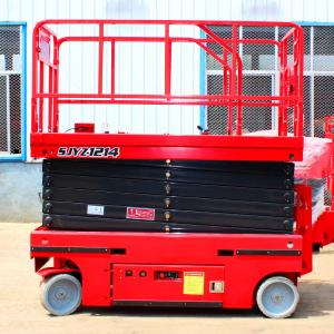 Self Propelled Hydraulic Mobile Hoist Lifter Crawler Scissor Lift Platform