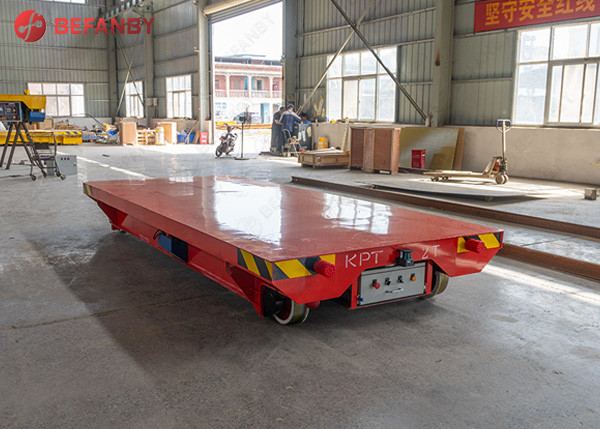 Large Capacity Electrical Pipe Factory Railway Transfer Carts