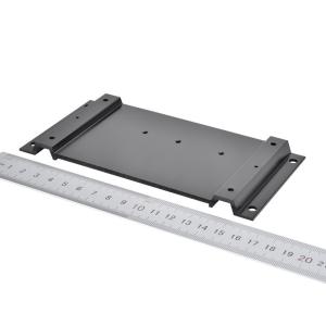 LED Lighting Black Anodizing Extruded Aluminium Heatsink Cutting T Profile