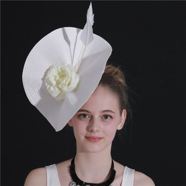 Shipping DHL UPS FEDEX EMS TNT Church Party Decoration Sinamay Base Feather Fascinator