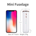 Highly Recognizable Body Shape Mini Water Flosser 200ml capacity