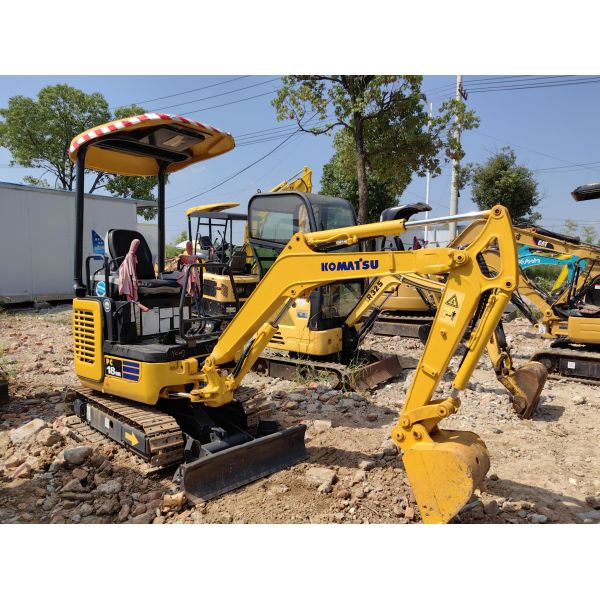 Used Mini PC18 Komatsu Hydraulic Excavator 1.8ton For Used Earth Moving Digging