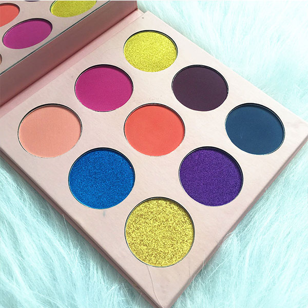 2020 Hot In Stock Waterproof OEM ODM Shimmer Makeup Eyeshadow Palette