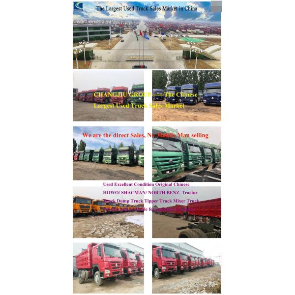 Cheap Heavy Duty Trucks Second Hand Sino Sinotruk HOWO 371/336/375/420HP 6X4 Euro2 10 Wheels/Tyres Dumper Tipper Tipping Used Dump Truck for Africa