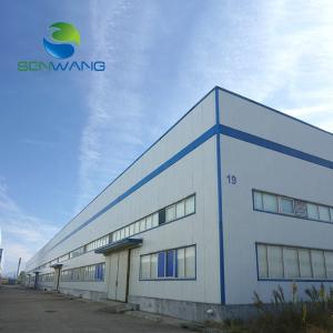 ISO 9001 Certified Steel Structure Warehouse with Sandwich Panel Cladding