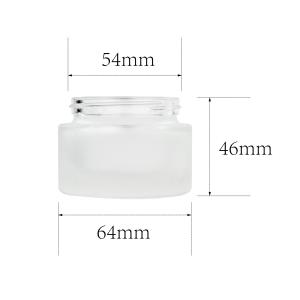 Empty Glass 20ml-120ml Cosmetic Packaging Set Pump Sprayer Sealing Type