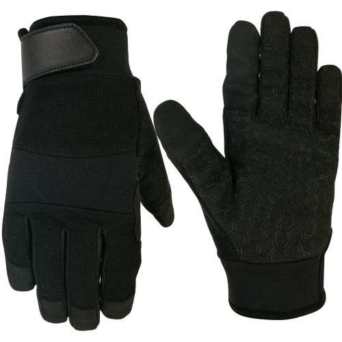 Buy ISO 13997 F Ansi Cut Level A9 Gloves / Velcro closure mechanical hand gloves at wholesale prices