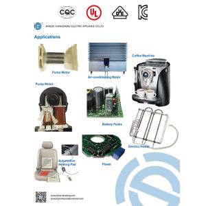 17AM-D A TYPE 250V8A Motor Thermal Protector UL VDE CQC Approved